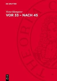Produktbild: Vor 33 - nach 45