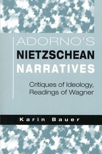 Produktbild: Adorno's Nietzschean Narratives