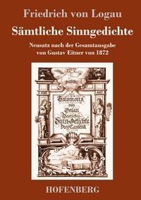 Produktbild: S&auml;mtliche Sinngedichte