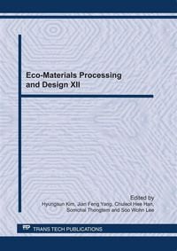 Produktbild: Eco-Materials Processing and Design XII