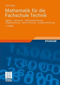 Produktbild: Mathematik f&uuml;r die Fachschule Technik