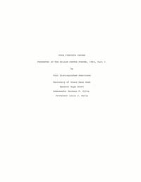 Produktbild: The Virginia Papers on the Presidency