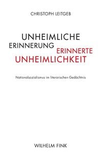 Produktbild: Unheimliche Erinnerung - erinnerte Unheimlichkeit