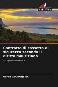 Produktbild: Contratto di cassetta di sicurezza secondo il diritto mauriziano