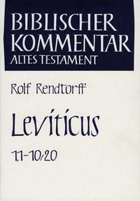 Produktbild: Leviticus (1,1-10,20)