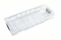 Produktbild: Bosch Professional L-Boxx Micro 1600A025A2 Werkzeugbox Polypropylen Transparent (L x B x H) 106 x 259 x 42 mm