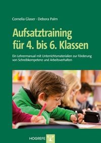 Produktbild: Aufsatztraining f&uuml;r 4. bis 6. Klassen