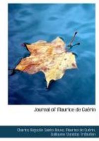 Produktbild: Journal of Maurice de Gu Rin