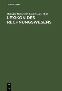 Produktbild: Lexikon des Rechnungswesens