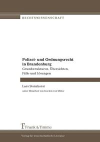 Produktbild: Polizei- und Ordnungsrecht in Brandenburg