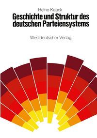 Produktbild: Geschichte und Struktur des deutschen Parteiensystems