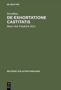 Produktbild: De exhortatione castitatis