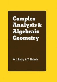 Produktbild: Complex Analysis and Algebraic Geometry