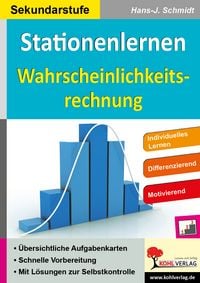 Produktbild: Stationenlernen Wahrscheinlichkeitsrechnung