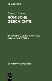 Produktbild: Bis zur Schlacht bei Pydna (168 v. Chr.)
