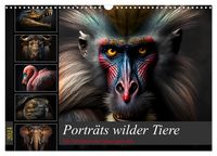 Bild vom Artikel Porträts wilder Tiere (Wandkalender 2024 DIN A3 quer), CALVENDO Monatskalender vom Autor Dirk Meutzner
