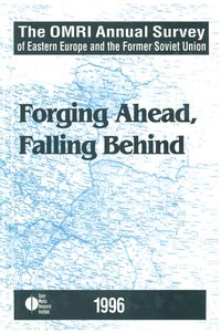 Produktbild: The OMRI Annual Survey of Eastern Europe and the Former Soviet Union