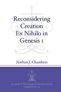 Produktbild: Reconsidering Creation Ex Nihilo in Genesis 1