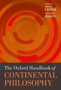 Produktbild: The Oxford Handbook of Continental Philosophy