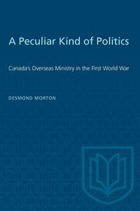 Produktbild: A Peculiar Kind of Politics
