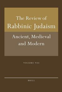 Produktbild: Review of Rabbinic Judaism, Volume 8 (2005)