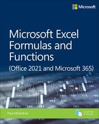 Produktbild: Microsoft Excel Formulas and Functions (Office 2021 and Microsoft 365)