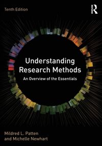 Produktbild: Patten, M: Understanding Research Methods