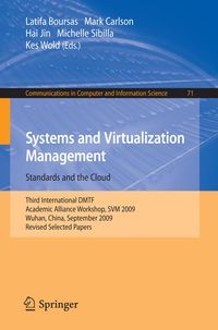 Produktbild: Systems and Virtualization Management: Standards and the Cloud