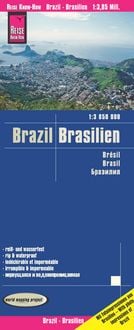 Produktbild: Reise Know-How Landkarte Brasilien / Brazil (1:3.850.000)