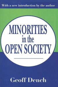 Produktbild: Minorities in an Open Society