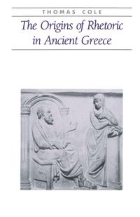 Produktbild: The Origins of Rhetoric in Ancient Greece
