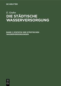 Produktbild: Statistik der st&auml;dtischen Wasserversorgungen