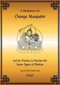 Produktbild: A Meditation on Orange Manjushri eBook