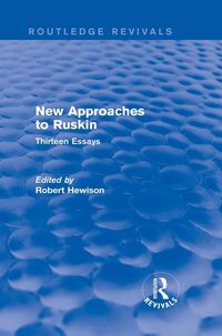 Produktbild: New Approaches to Ruskin (Routledge Revivals)