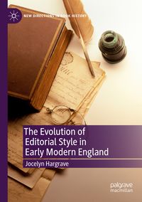 Produktbild: The Evolution of Editorial Style in Early Modern England