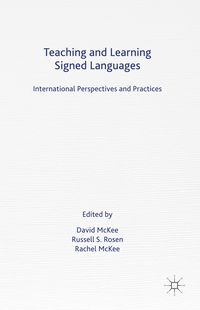 Produktbild: Teaching and Learning Signed Languages