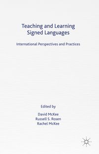 Produktbild: Teaching and Learning Signed Languages