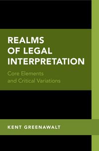 Produktbild: Realms of Legal Interpretation