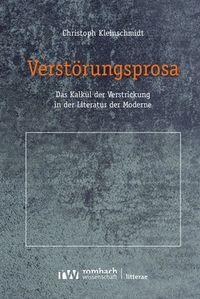 Produktbild: Verst&ouml;rungsprosa