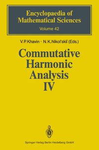 Produktbild: Commutative Harmonic Analysis IV