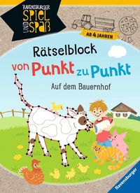 Bild vom Artikel Rätselblock von Punkt zu Punkt: Auf dem Bauernhof vom Autor Cornelia Rist