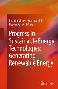 Produktbild: Progress in Sustainable Energy Technologies: Generating Renewable Energy