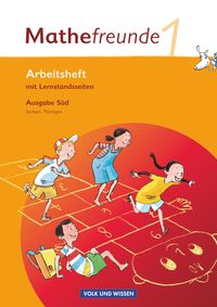 Produktbild: Mathefreunde 1. Schuljahr - S&uuml;d - Arbeitsheft. Sachsen, Th&uuml;ringen