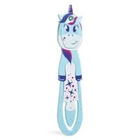 Produktbild Flexilight Pals Leselicht Einhorn Blau – 2-in-1 LED-Leselicht