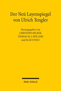 Produktbild: Der Ne&uuml; Layenspiegel von Ulrich Tengler
