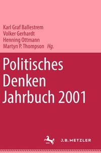 Produktbild: Politisches Denken. Jahrbuch 2001