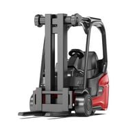 Produktbild: Siku 1131 - Linde Gabelstapler Xi16 mit Palette, schwarz/rot, 653221mm
