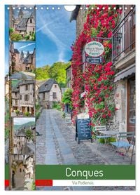 Produktbild: Conques - Via Podiensis (Wandkalender 2026 DIN A4 hoch), CALVENDO Monatskalender