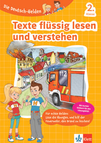 Produktbild: Die Deutsch-Helden Texte fl&uuml;ssig lesen und verstehen 2. Klasse