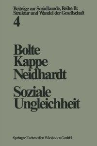 Produktbild: Soziale Ungleichheit
